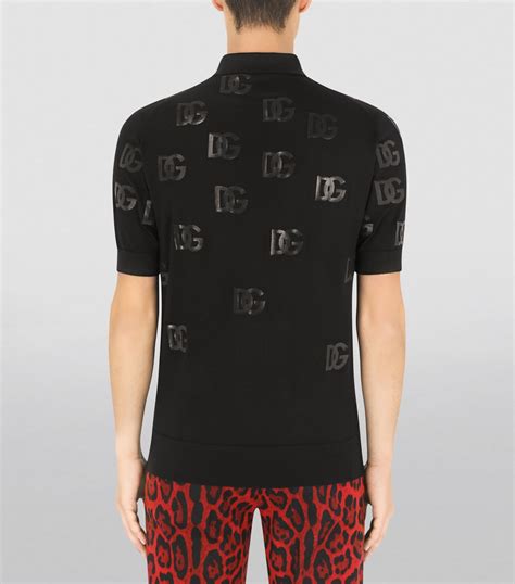 dolce gabbana polo sweatshirt pullover|dolce gabbana polo shirts sale.